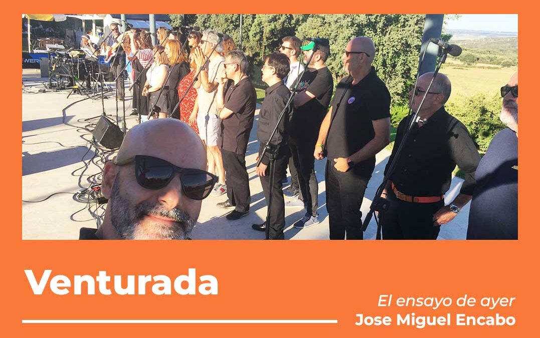 Venturada | El ensayo de ayer
