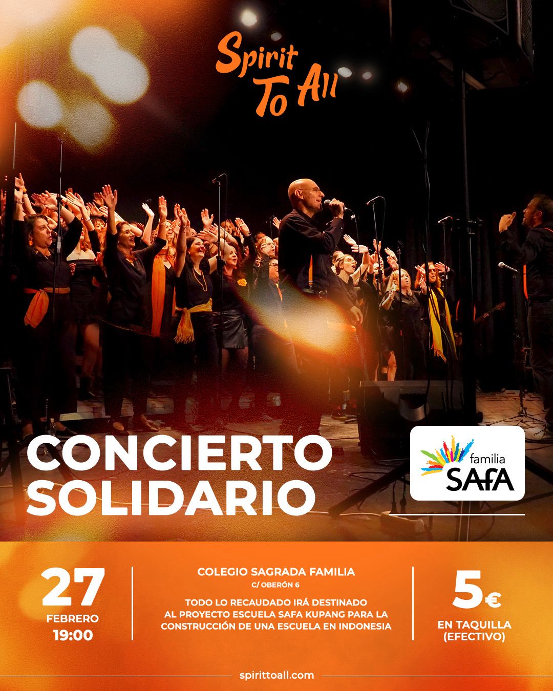 concierto SAFA Spirit to all